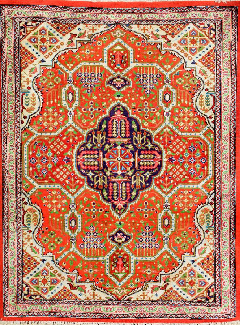 Fine Silk Qum Rug, (1 of 1)