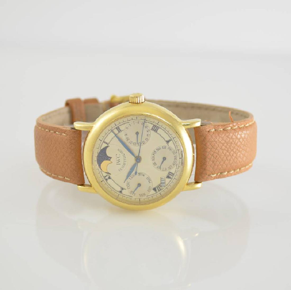 IWC astronomical 18k yellow gold wristwatch Portofino (1 of 11)