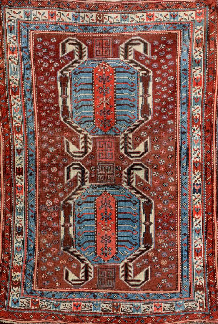 Unusual Shikli Kazak Rug (Lenkoran Design), (1 of 1)