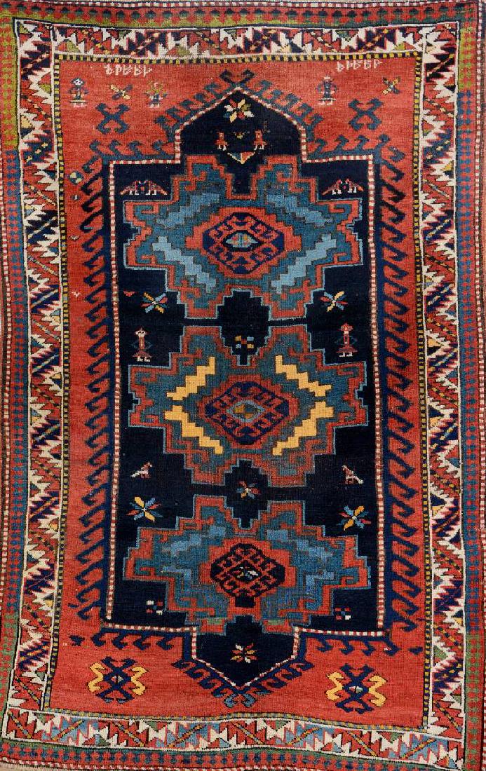 Lesghi Kazak Rug, (1 of 1)