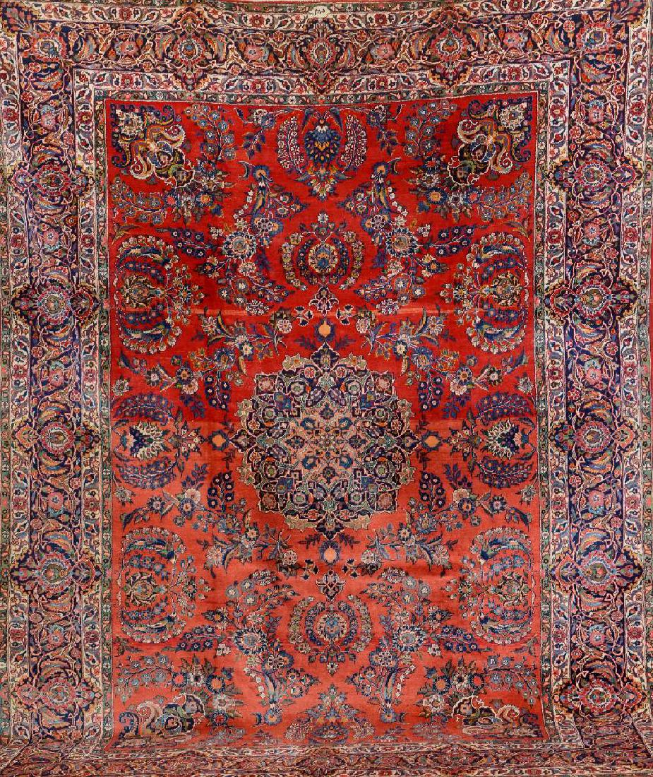Kurk Kashan Carpet (Numbered), (1 of 1)