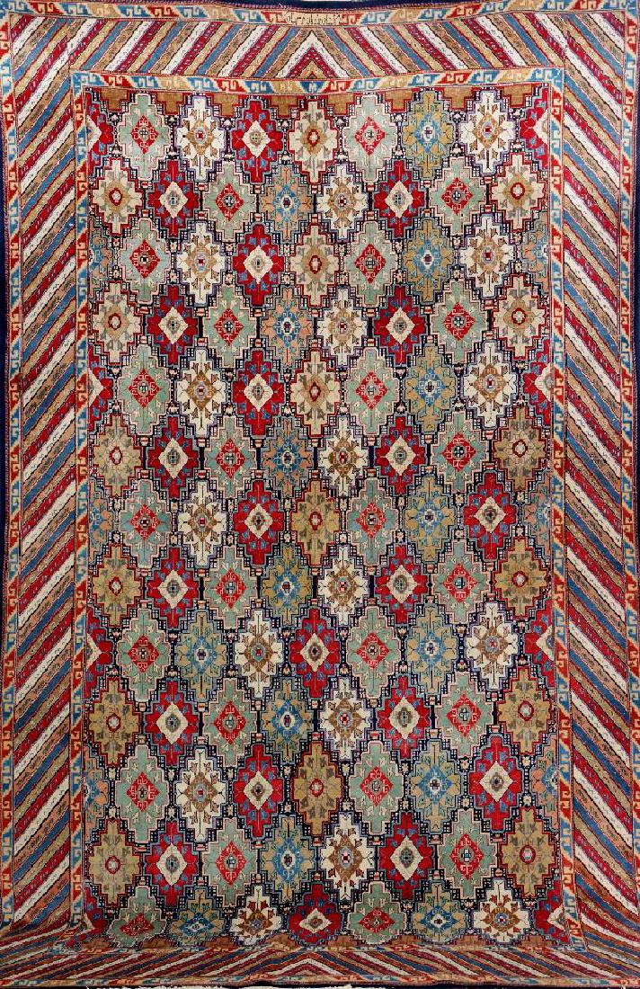 Unusual Kashan 'Farschian Brothers' Carpet (Signed), (1 of 1)