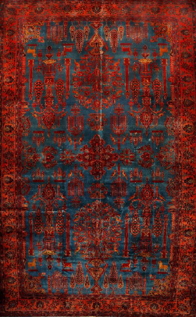 Large Fine 'Manchester' Kashan 'Telifian' Carpet (1 of 1)