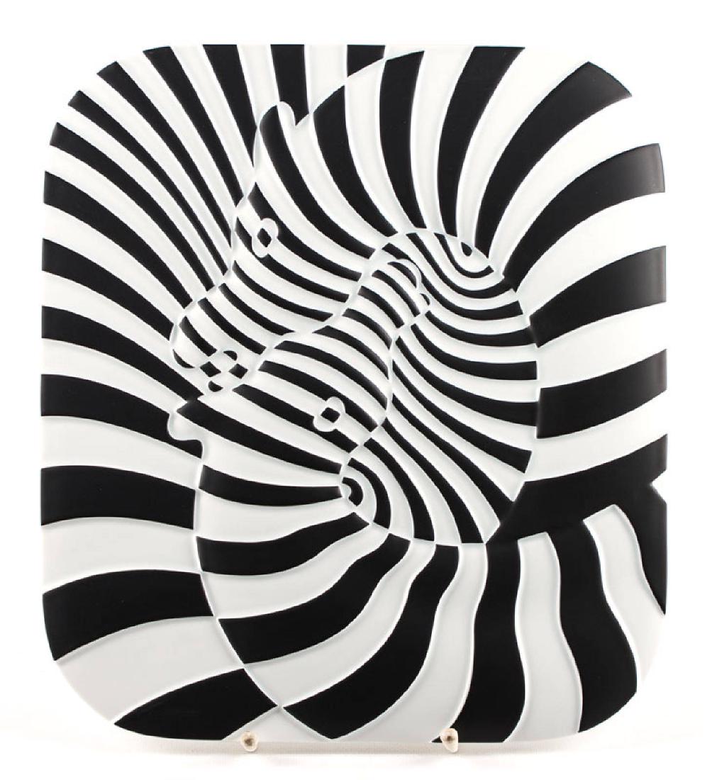 Victor Vasarely, 1906-1997, jubilee plate, porcelain (1 of 1)