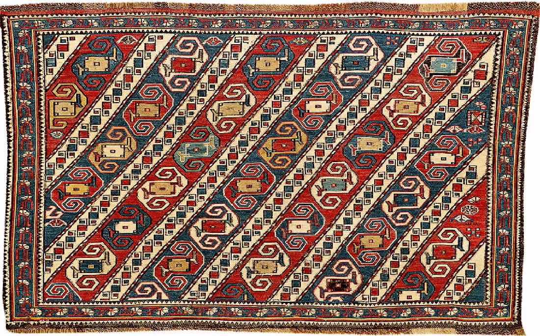 'Part-Cotton' Shahsavan-Sumakh 'Mafrash-Panel' (1 of 7)