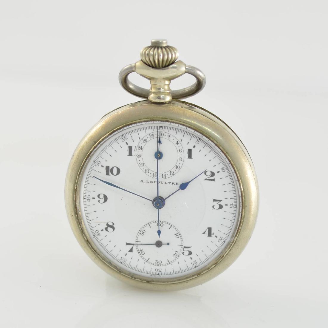 A. LECOULTRE/MINERVA open face pocket watch (1 of 5)