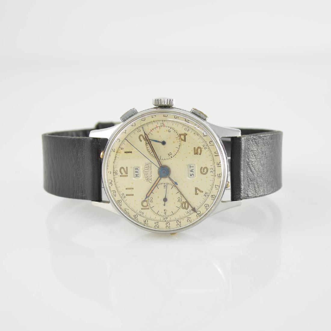 ANGELUS Chronodato gents wristwatch with chronograph (1 of 7)