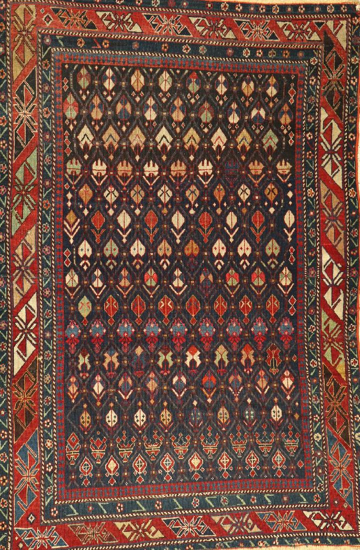 Shirvan Rug,: Shirvan Rug, Caucasus, circa 1900, wool/wool, approx. 180 x 116 cm, condition: 3 -4 (traces of age/use). Summer-Auction (205 Lots): Antique, old and decorative rugs & carpets. Please ask for condition