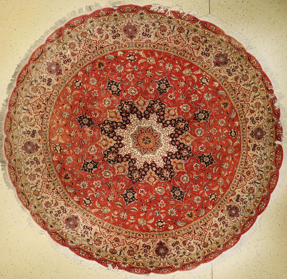 'Part-Silk' Tabriz 'Rug', (1 of 1)