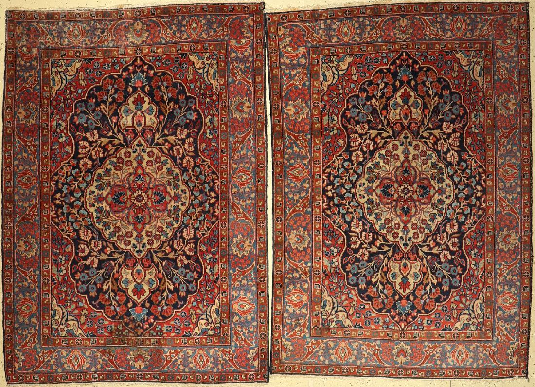 A Pair Of Tabriz Rugs, (1 of 1)