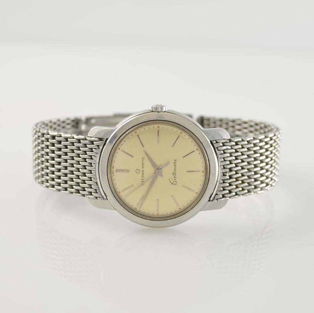 ETERNA-MATIC Centenaire gents wristwatch in steel (1 of 10)