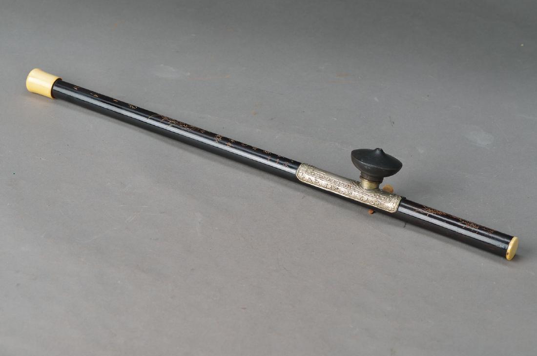 Opium pipe, China, around 1880-90, Qing- Dynasty (1 of 1)