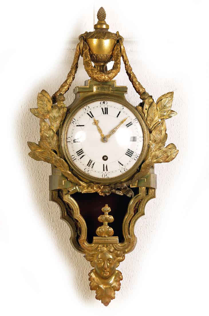 cartel clock with strike on demand, France around 1800 (1 of 1)