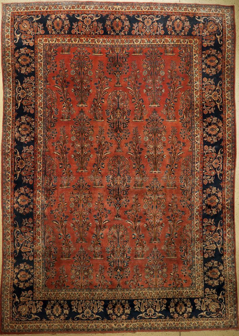 Fine US Kurk Kashan Carpet, (1 of 1)