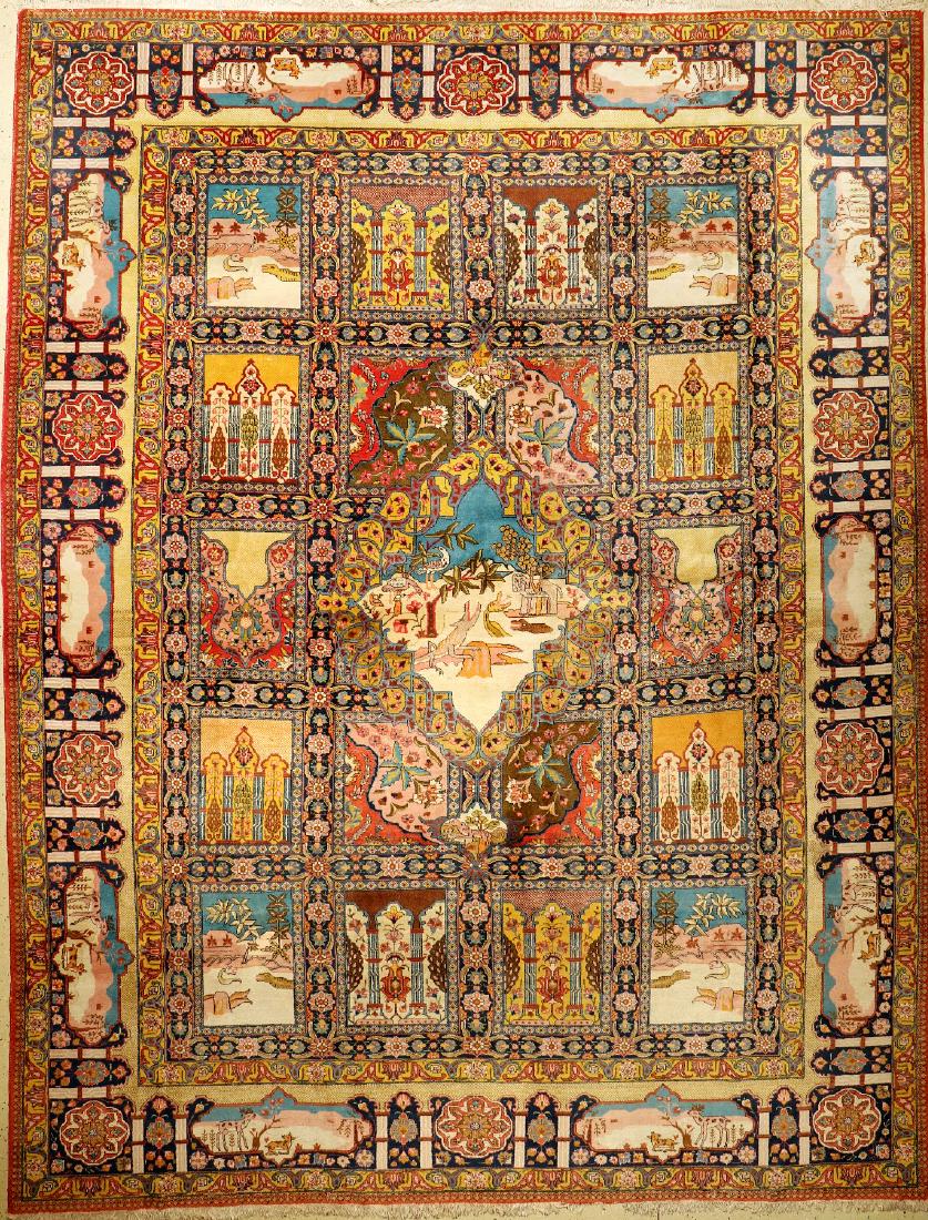 Rare Large Tabriz 'Dragon-Garden' Carpet, (1 of 1)