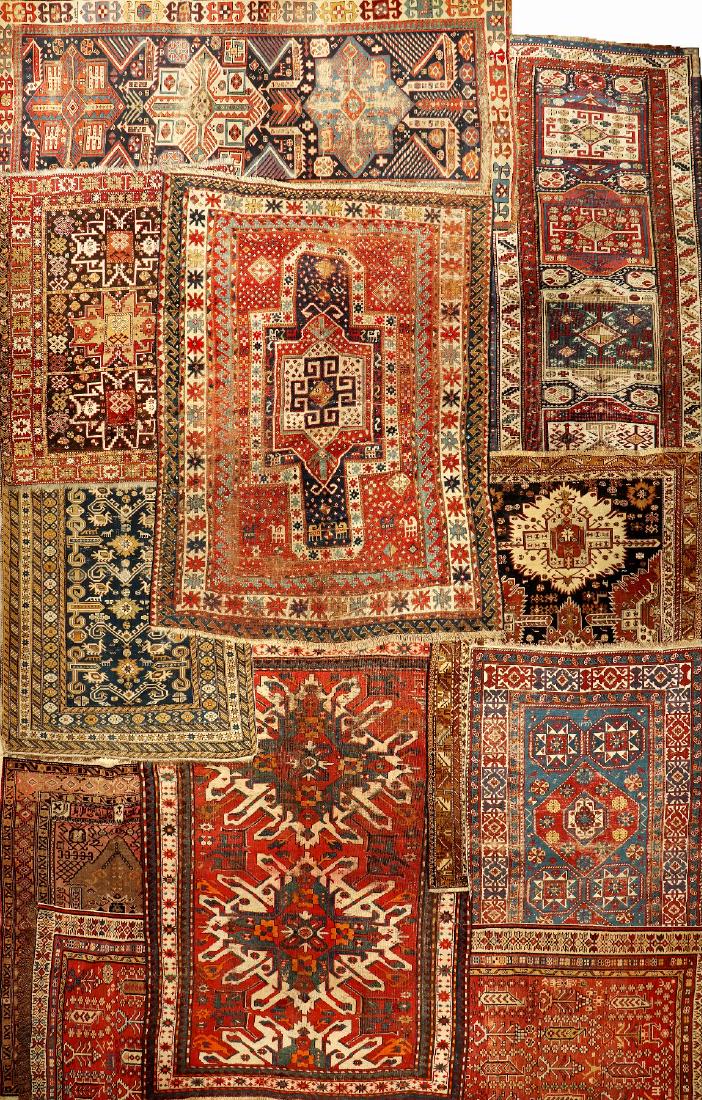 (10 Lots Caucasian Rugs) 1x Chelaberd 'Eagle Kazak', 1x (1 of 1)