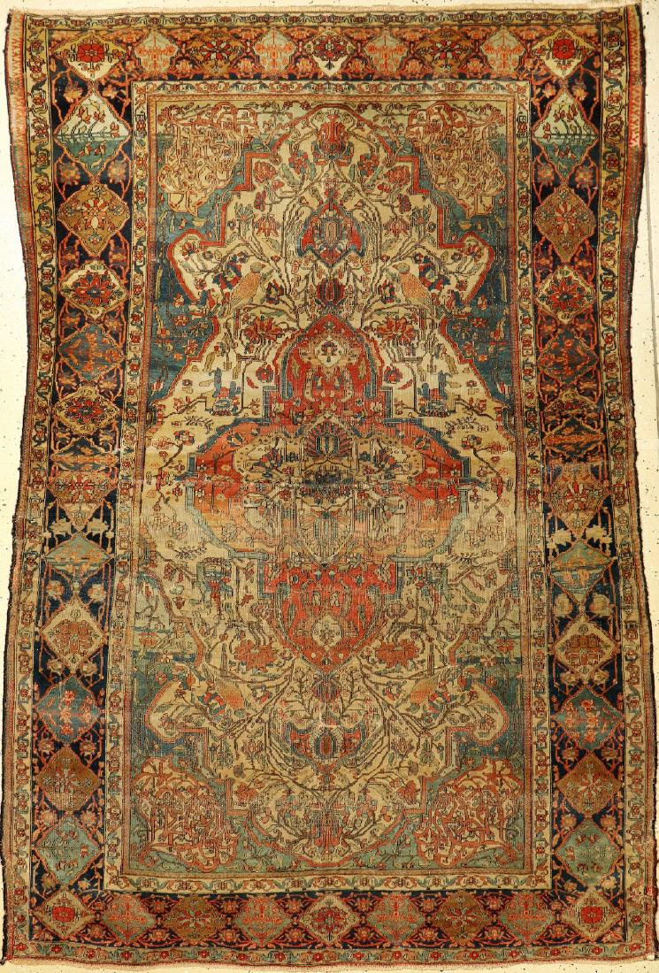 Kashan-Mohtascham Rug, (1 of 1)
