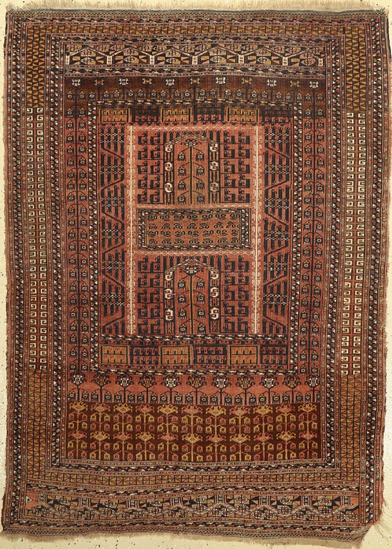 Saryk 'Engsi' antique Rug, Turkmenistan, late 19th (1 of 1)