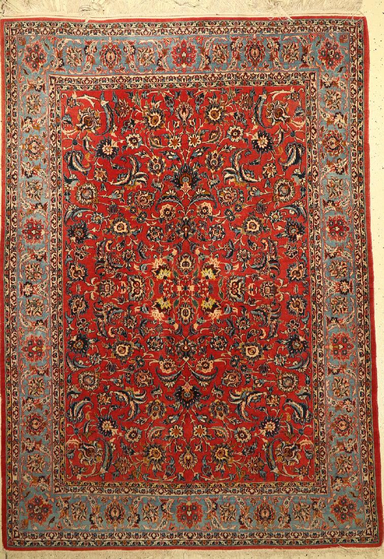 Esfahan fine old Rug, Persia, approx. 60 years, wool (1 of 1)