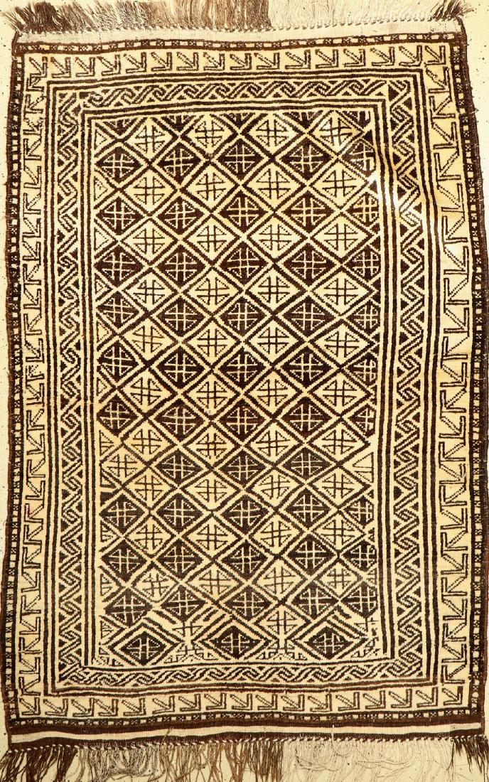 Gabbeh old Rug, Persia, approx. 80 years, woolon wool (1 of 1)