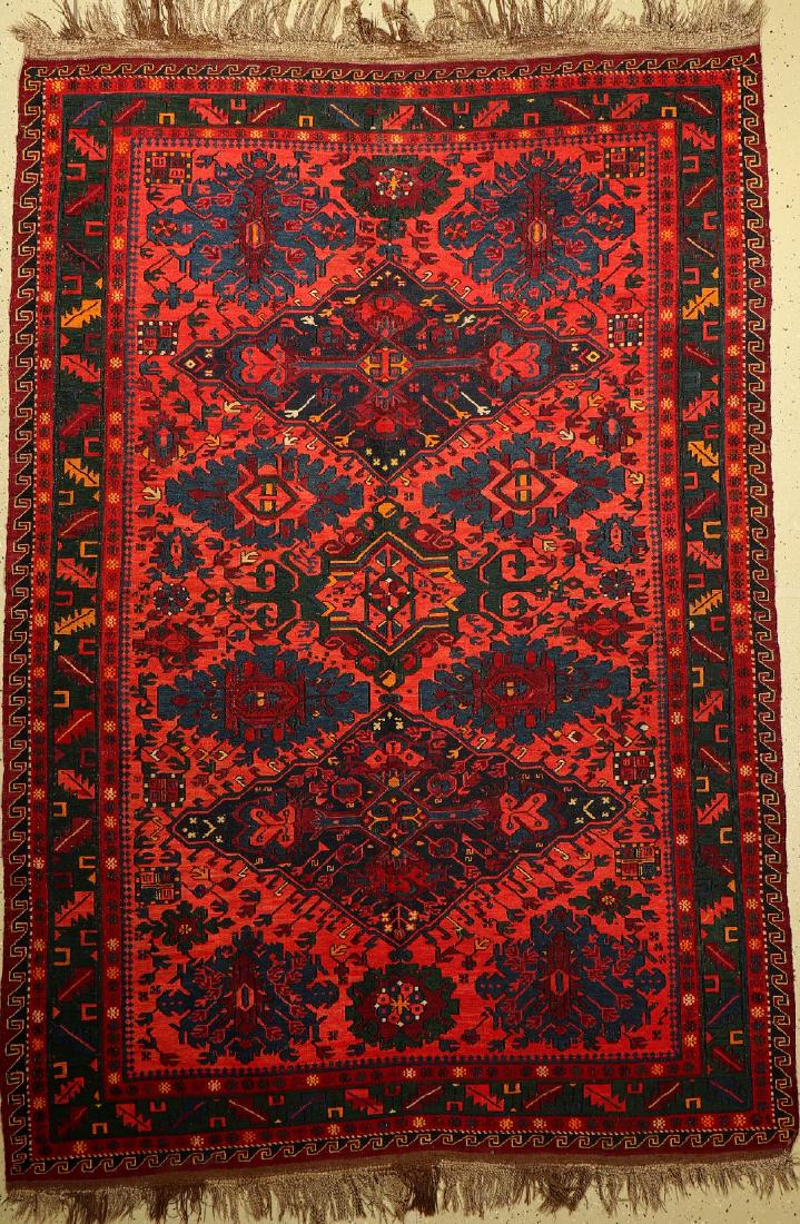 Sumakh, Caucasus, around 1920, wool on wool, approx. (1 of 1)