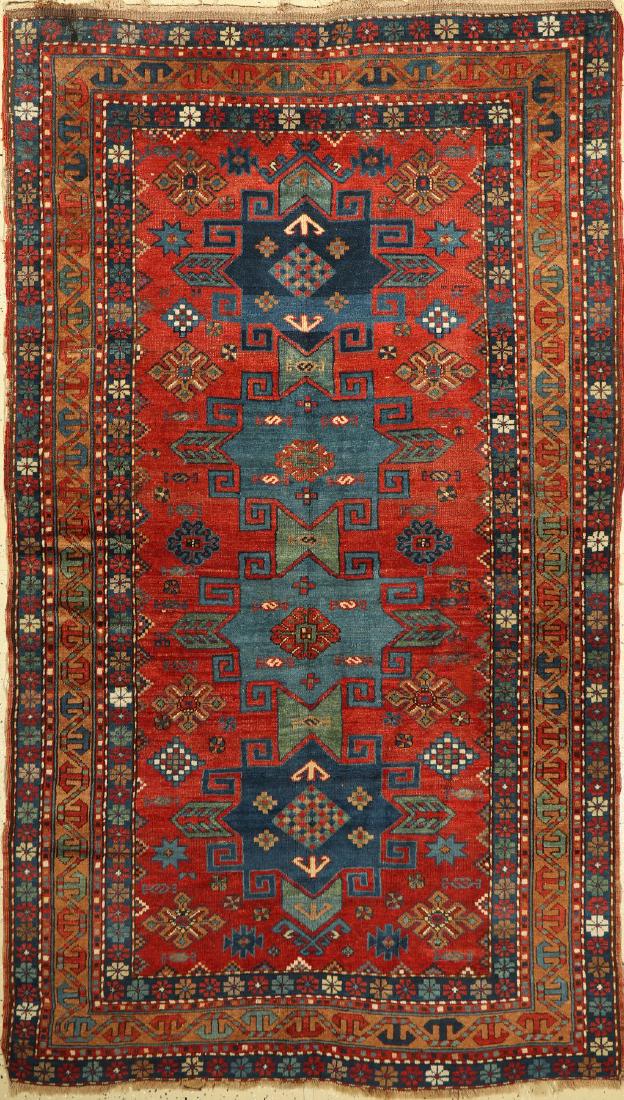 Star-Kazak antique Rug, Caucasus, around 1910,wool on (1 of 1)