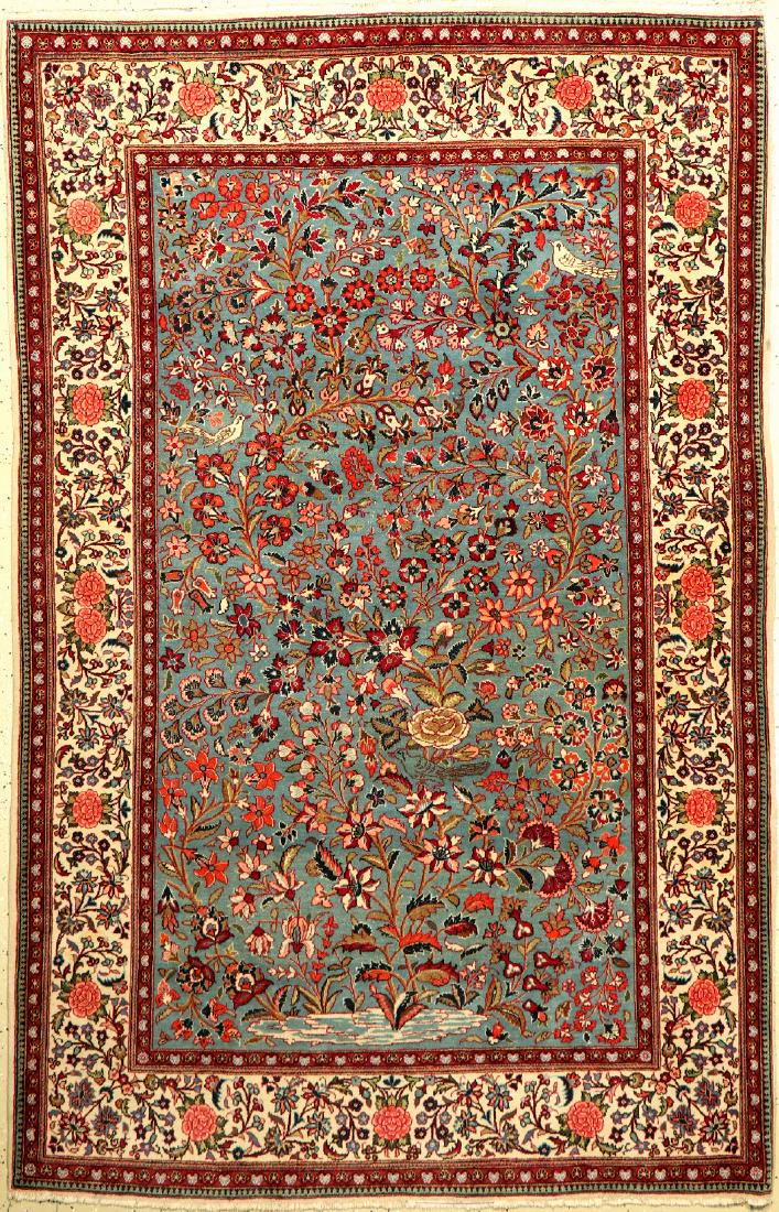 Kurk Kashan Rug, (1 of 1)
