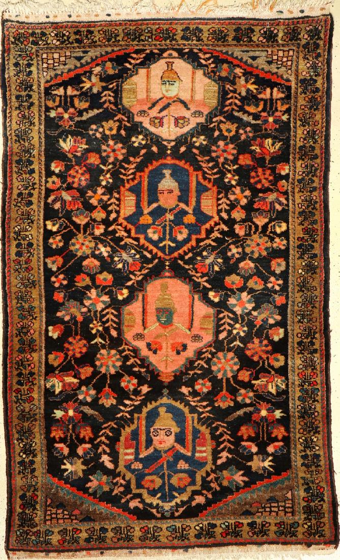 Hamadan Rug, (1 of 1)