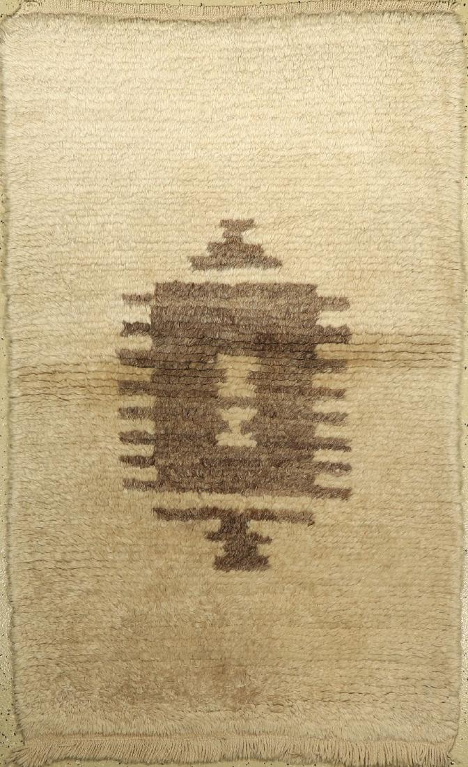Tüllü Sleeping-Rug, Turkey, approx. 50 years, wool on: Tüllü Sleeping-Rug, Turkey, approx. 50 years, wool on wool, approx. 172 x 109 cm, condition:2. Auction Rugs and Carpets: old antique and decorative rugs & carpets. Please ask for condition- reports 