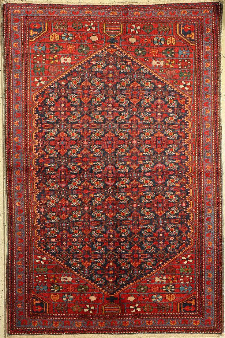 Hamadan Rug, Persia, around 1930, wool on cotton (1 of 1)