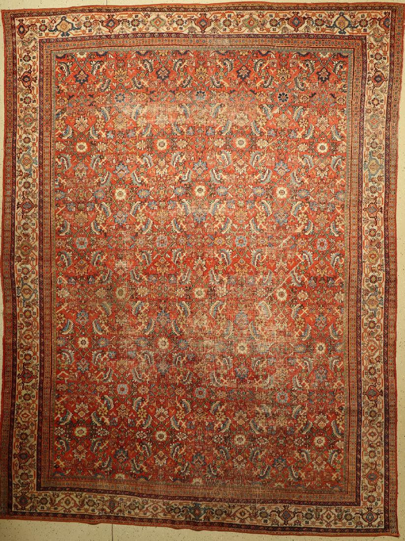 Mahal Carpet, Persia, 19th century, wool on cotton (1 of 1)