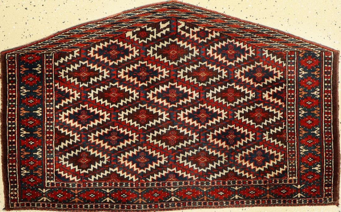 Yomud Asmalyk, Turkmenistan, around 1920, wool on wool (1 of 1)