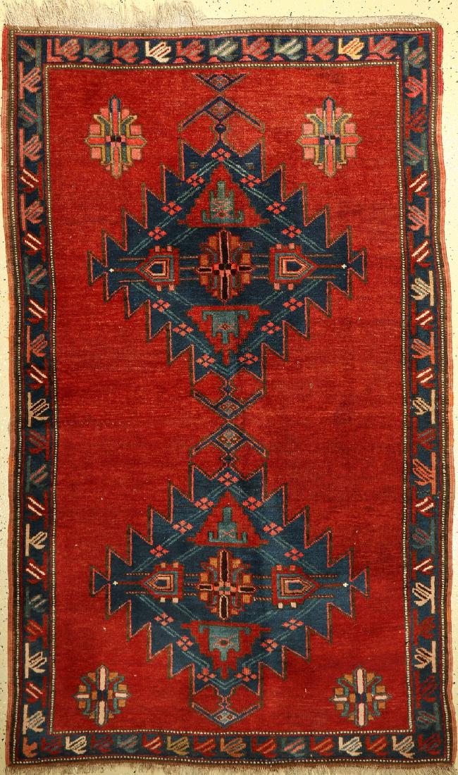 Armenian Kasak Rug, Caucasus, around 1930, wool on (1 of 1)