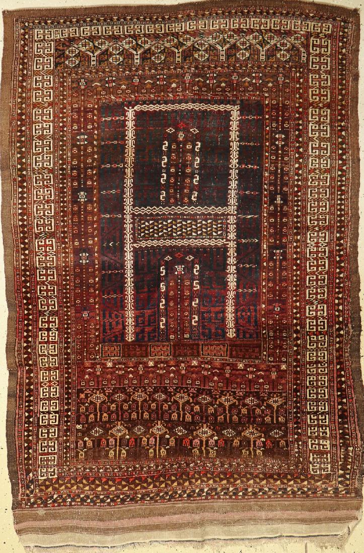 Saryk Ensi Rug, Turkmenistan around 1910, wool on wool (1 of 1)