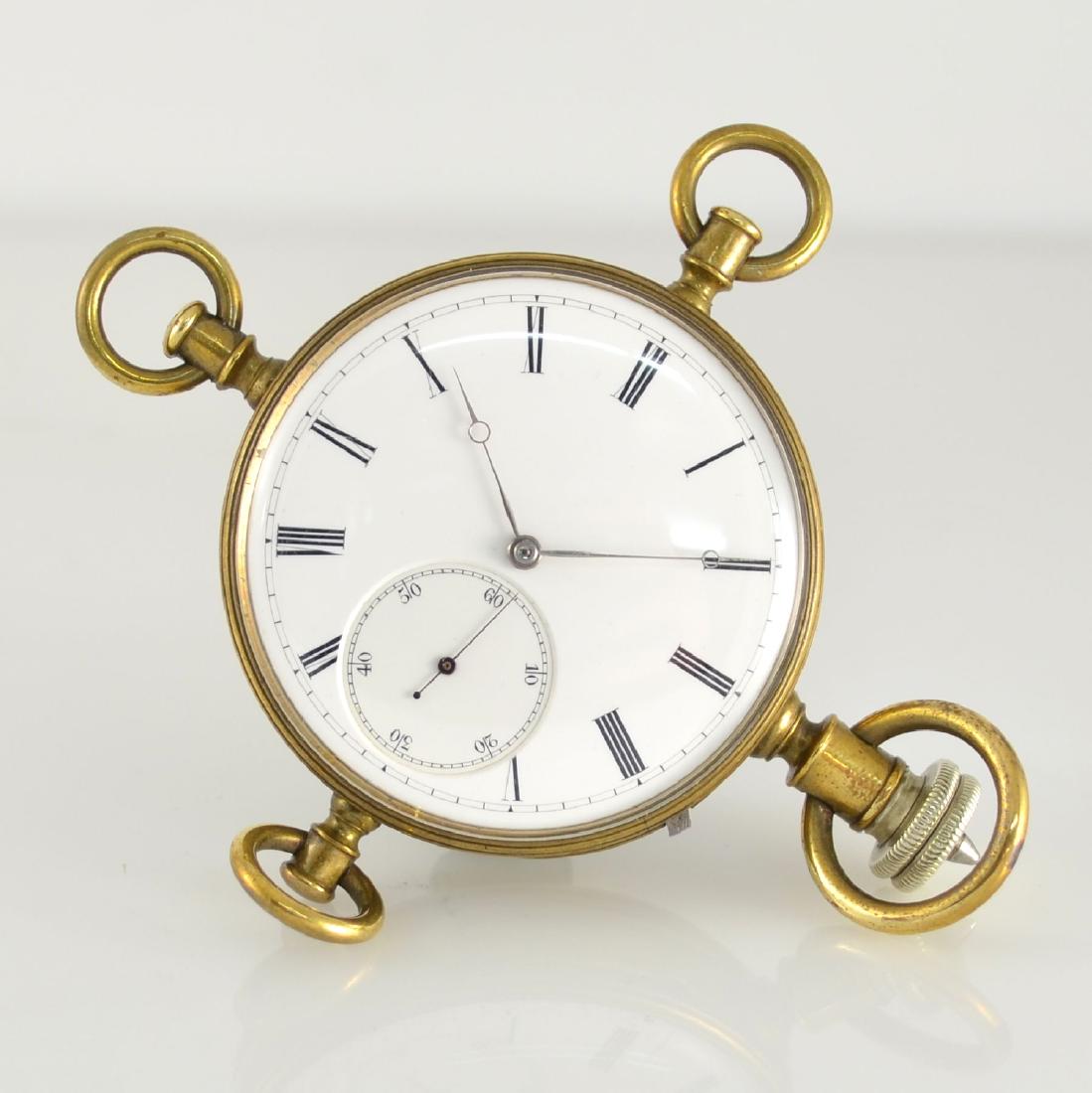 Pocket watch movement with detent escapement