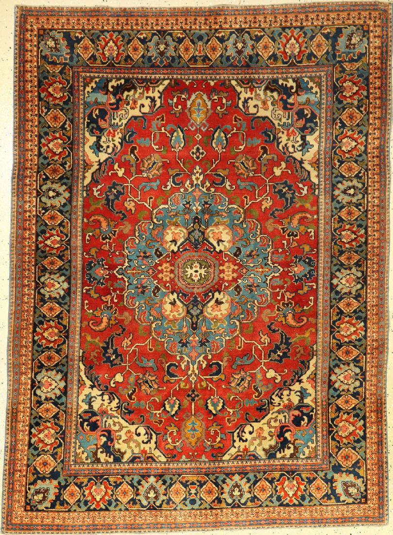 Tabriz rug old, Persia, around 1930, cork wool (1 of 1)