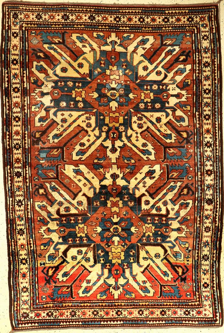 Tschelaberd rug antique (fragment), Caucasus, Eagle (1 of 1)