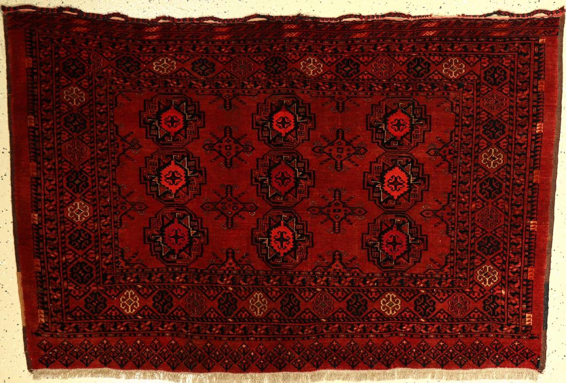 Ersari Chuval old, Turkmenistan, around 1930, wool on (1 of 1)