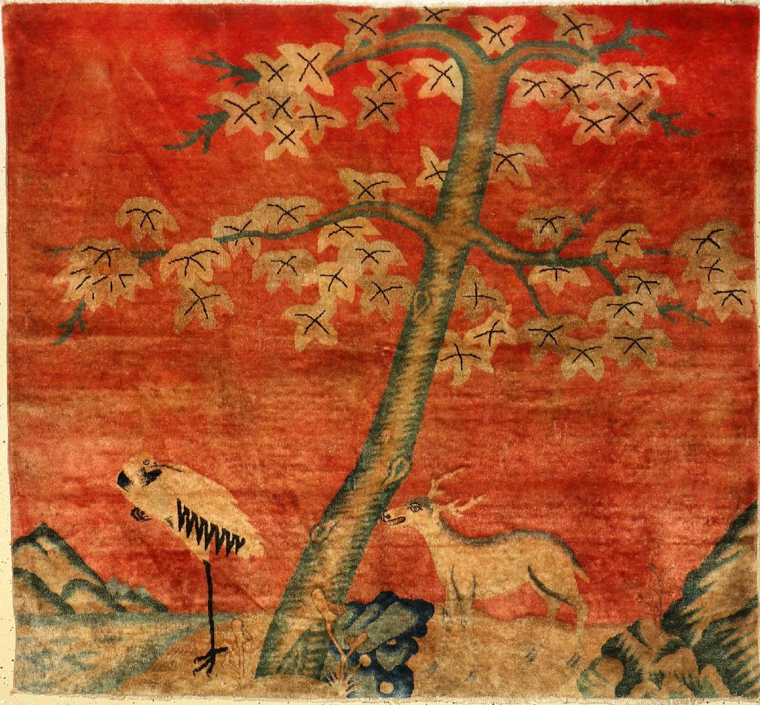 Beijing rug, China, around 1900, wool on cotton (1 of 1)