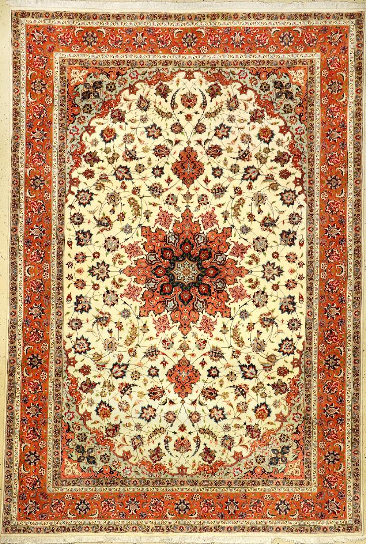 Fine Tabriz 'Part-Silk' Carpet (50 RAJ), (1 of 1)