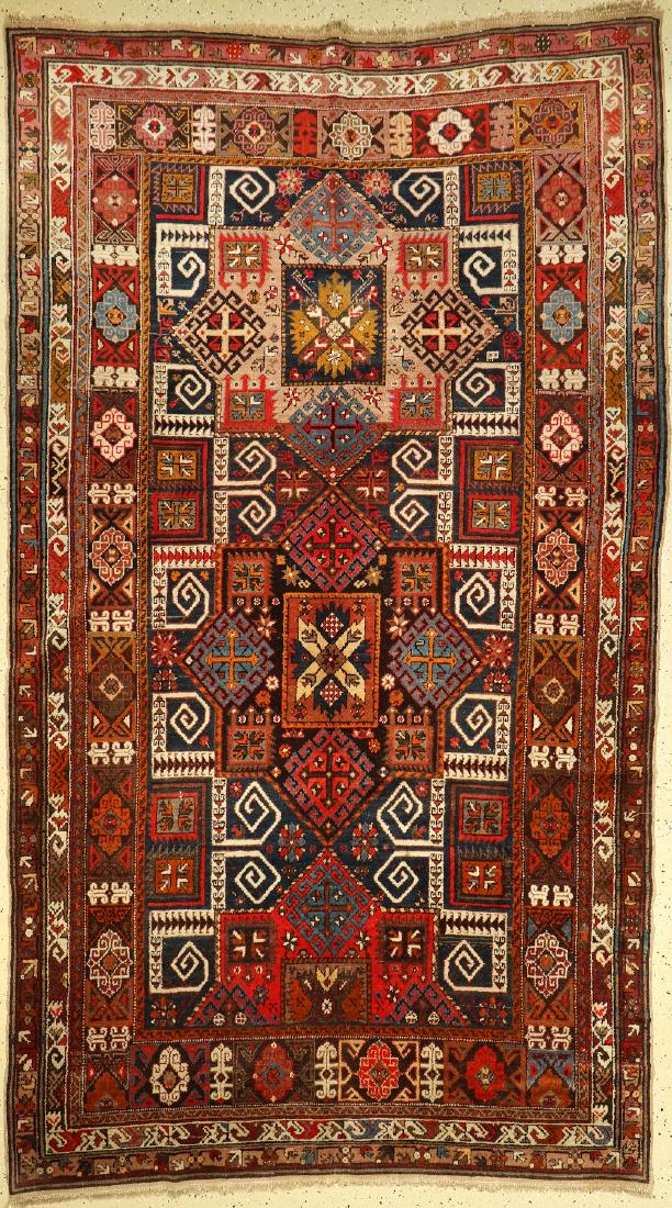 Derbend Kazak Rug (Pinwheel Motives), (1 of 1)