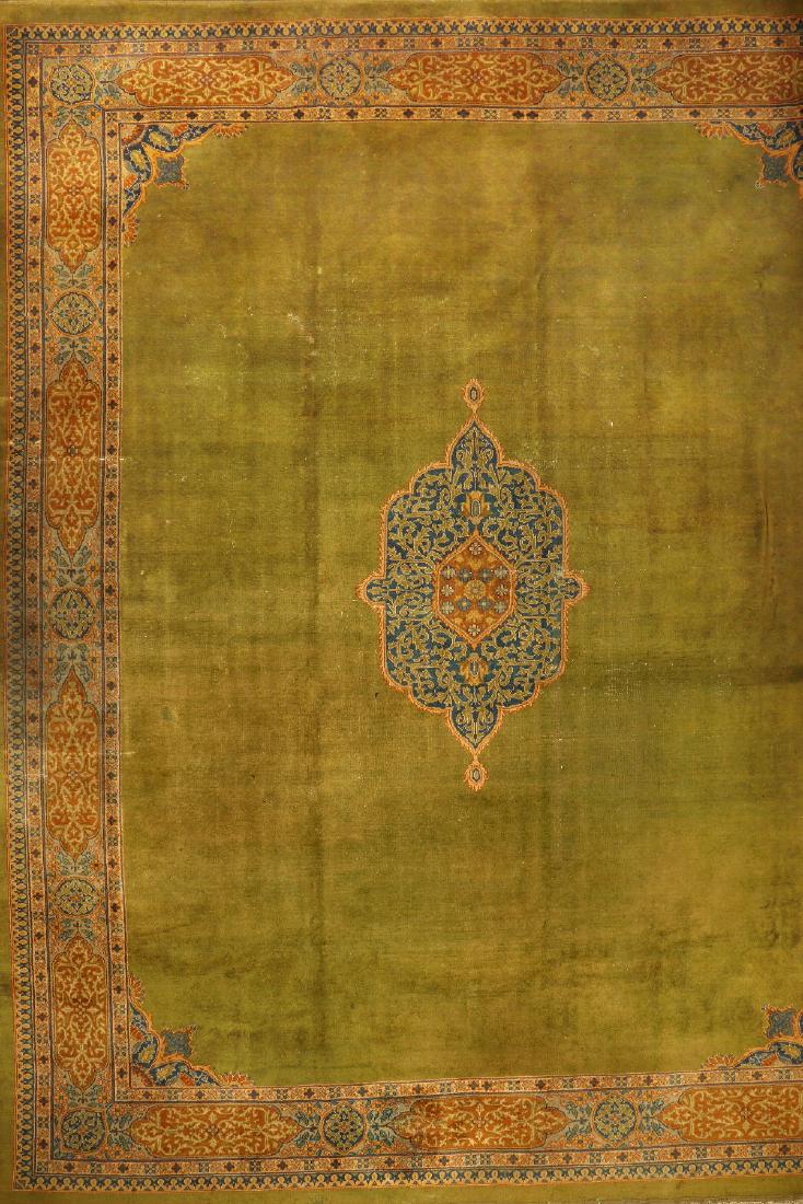 Large Green Smyrna 'Oversize-Carpet', (1 of 1)