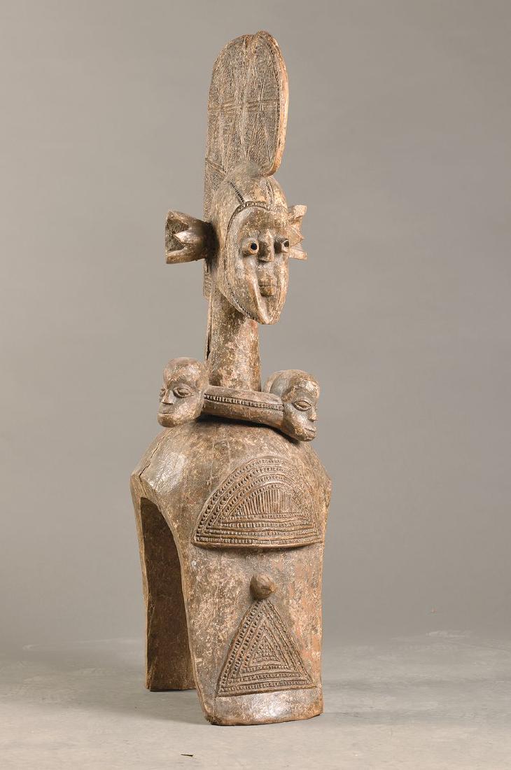 shoulder mask, probably Jukun, approx. 50-60 years old (1 of 1)