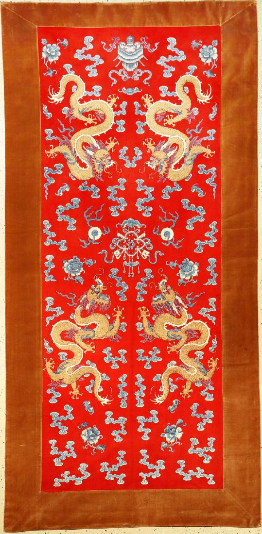Fine Silk & Metal-Thread 'Ceremonial Wall- Hanging' (1 of 9)