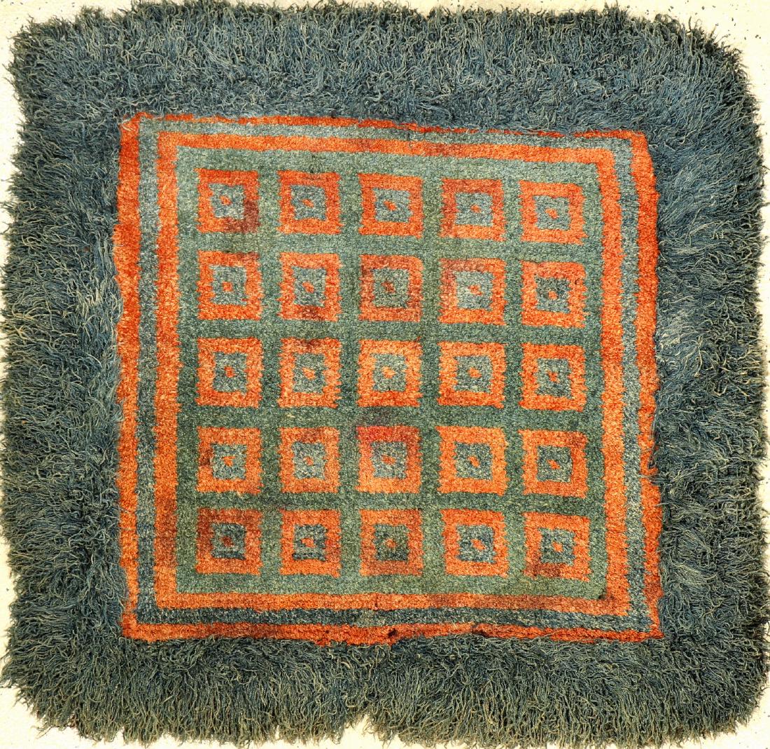 Tibetan Wangden Drumtze 'Meditations Rug', (1 of 7)