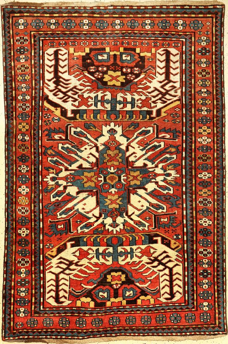 Chelaberd Kazak Rug (Eagle Kazak), (1 of 9)