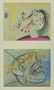 Pablo Picasso: Guernica, the sketches on paper - 2