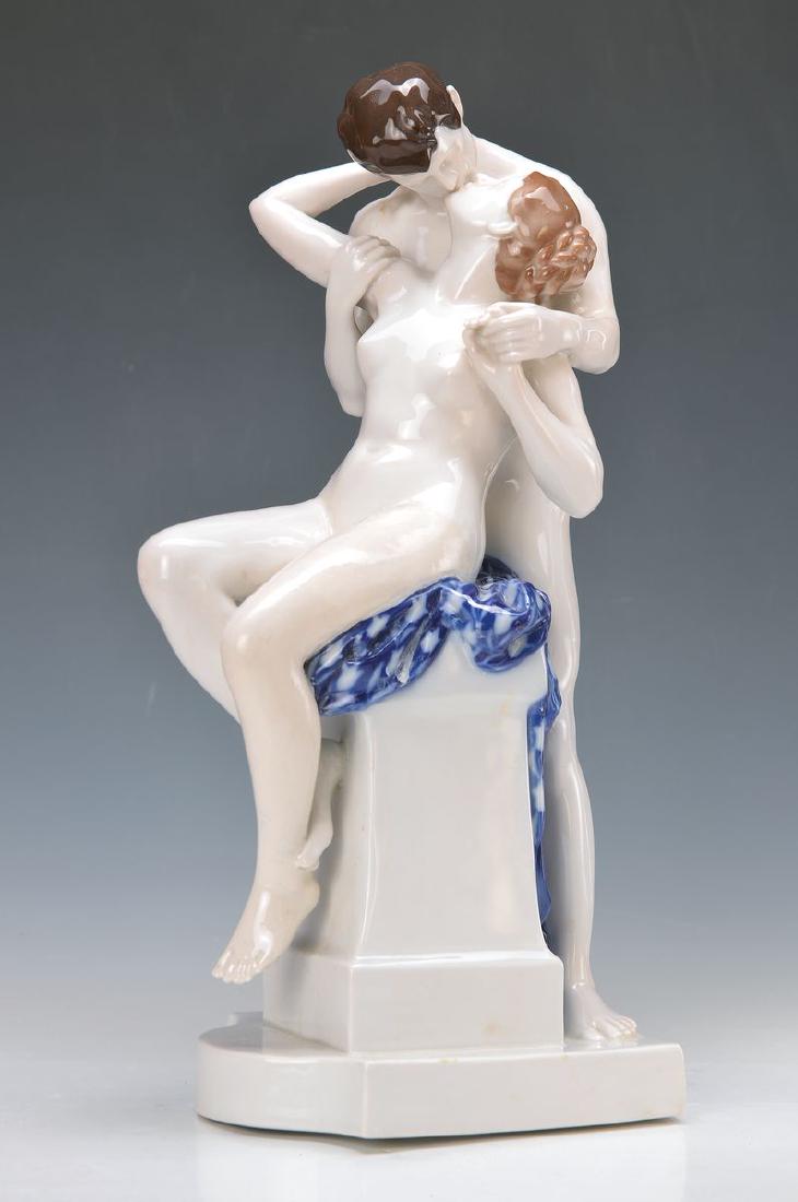 Large porcelain figure, Rosenthal, Selb, around 1920 (1 of 6)