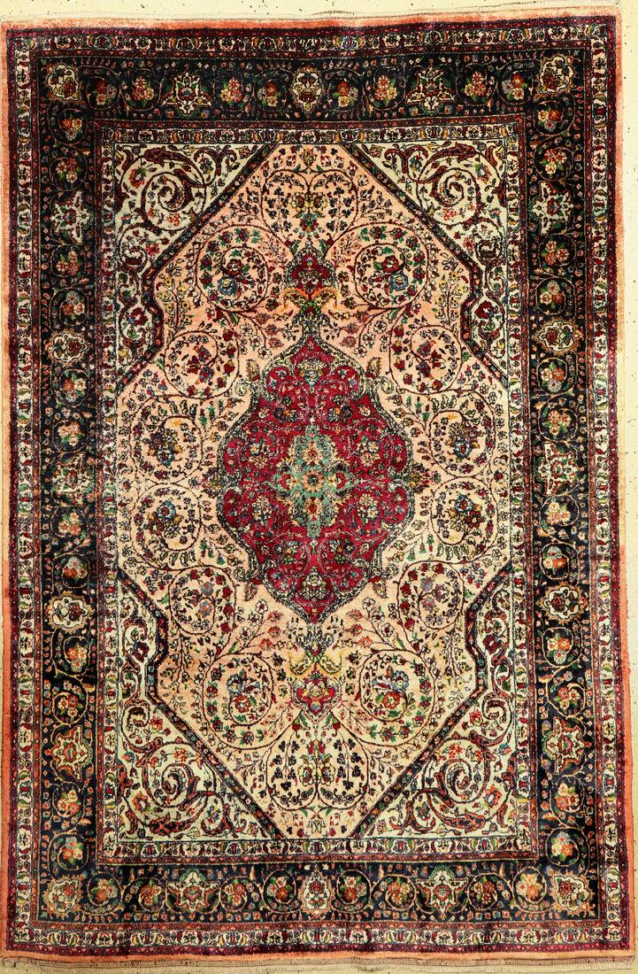 Silk Tabriz Rug (Signed) (1 of 1)