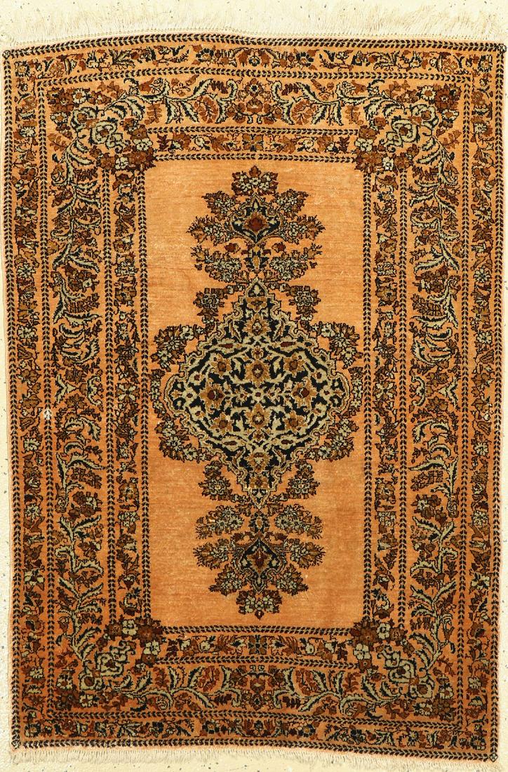 Silk Qum Rug (1 of 1)